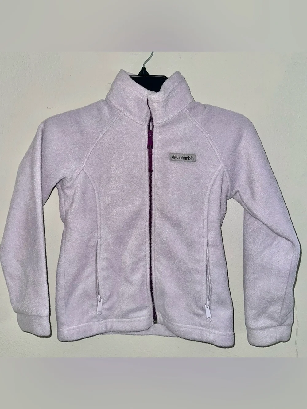Columbia Light Purple Fleece Jacket